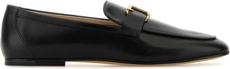 Tod's Tods Womens Black Leather Loafers - Size EU 40
