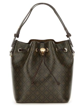Tory Burch Monogram T Bucket Bag