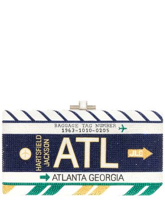 Judith Leiber Sleek Crystal Clutch