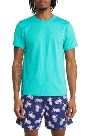 Tom & Teddy Short Sleeve Rashguard in Spearmint Green at Nordstrom, Size Xx-Large