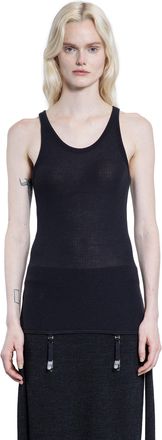 Christophe Lemaire Sleeveless Tank Top with Suspenders