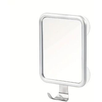 OEM Espejo Cosm&eacute;tico Antivaho Con Ventosa, Aleaci&oacute;n De Aluminio Y Gancho Redondo, No Requiere Perforaci&oacute;n, Accesorio De Ba&ntilde;o - Crezuo
