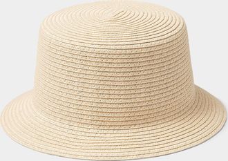 Simons Womens Colourful straw Cloche Hat