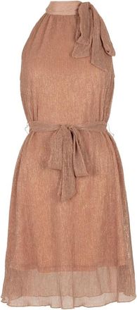 Freebird by Steven Divya Dress - Dames - Korte kleedjes - Bruin - XL - Kleedjes