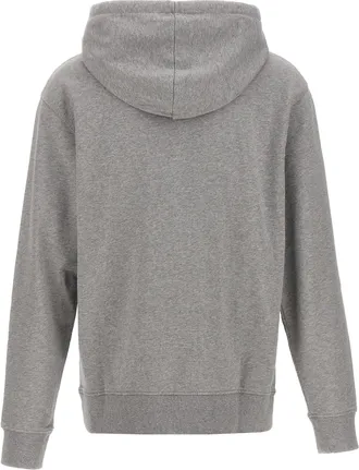 J.W.Anderson Logo-Embroidered Hoodie - Grey