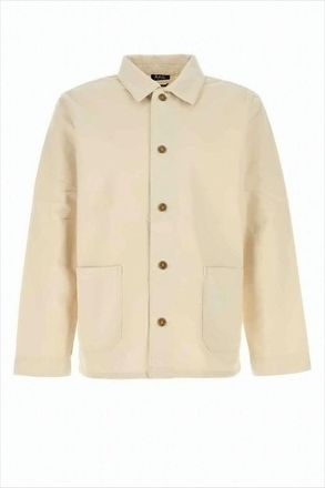 A.P.C. Boxy Silhouette Jacket With Classic Collar
