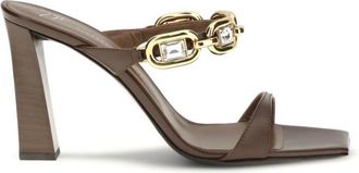 Giuseppe Zanotti Brown Slip-on Heels