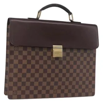 Louis Vuitton Pre-owned Altona GM Briefcase - unisex - Pre-owned - Bruin - Maat: ONE Size Leer