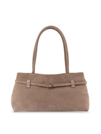 Manu Atelier Shoulder bag Le Cambon East West in suede