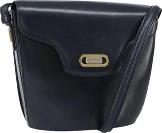 Bally Pre-owned leren schoudertas - Dames - Vintage Schoudertas - Zwart - ONE Size - Leer - Vintage