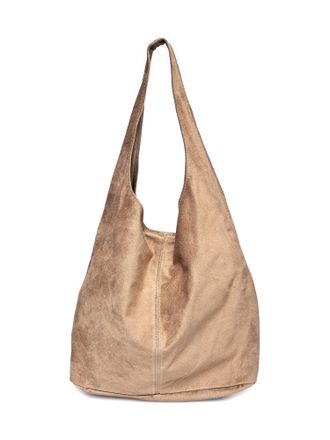 Anna Luchini Beige Rundleer Tas