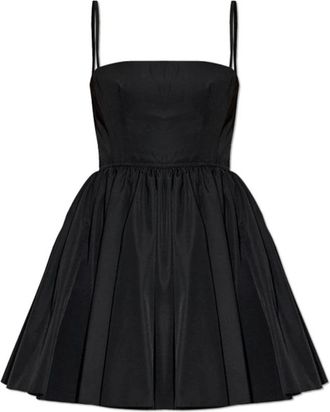 Alaia A-lijn Jurk - Dames - Feestkleedjes - Zwart - M - Kleedjes
