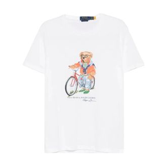 Polo Ralph Lauren Hombre, Camisetas, Blanco, Talla: M