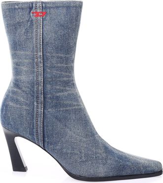 Diesel Boys Diesel D-Allas Ankle Boots in Denim