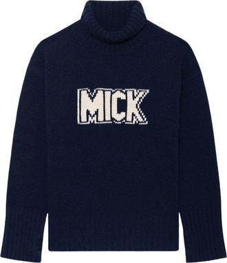 Zadig&Voltaire Solma Sweater - Dames - Coltruien - Blauw - S - Wol - Truien & Vesten