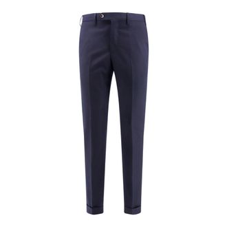 Pantaloni Torino Heren, Broeken, Blauw, Maat: 5XL Wol