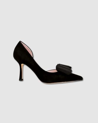 Mi-Mai Iris Leather Pumps in Black at Nordstrom, Size 10