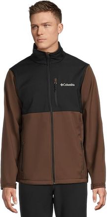 Columbia Ascendertm Softshell Jacket Mens Coat Tobacco/Black : XL, Polyester