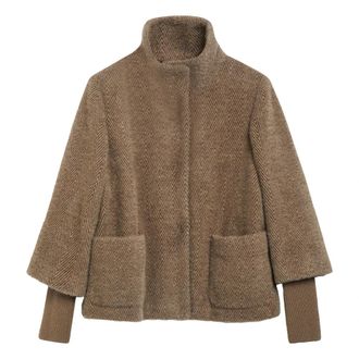 s.Oliver Chaqueta de Exterior - Jackets - Mujer - Marr&oacute;n - XL