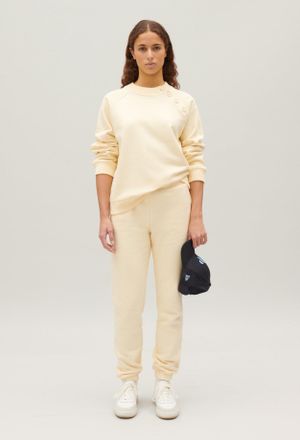 Claudie Pierlot Pantalon jogging vanille