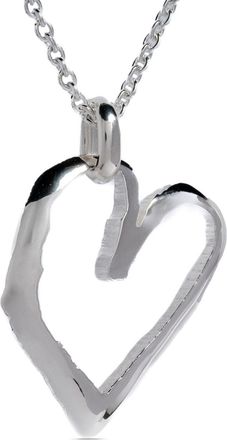 Parts Of Four Jazzs Heart sterling silver necklace - unisex - Sterling Silver - One Size