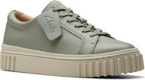 Clarks Mayhill Walk Sneaker in Light Green Leather at Nordstrom Rack, Size 8.5
