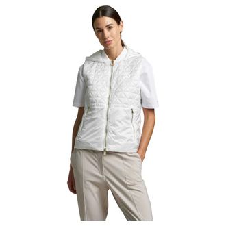 People of Shibuya Gilet met capuchon - Dames - Jassen - Wit - Maat: M