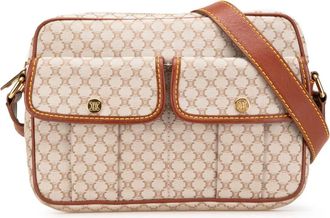 Celine Borsa a tracolla in tela Macadam 2010 - Marrone