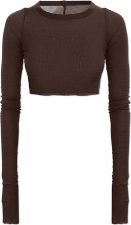 Rick Owens Donna, Top, Marrone, XS, new