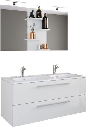ebuy24 Lavabo De 3 Piezas Budasi Sp 128x112x46 - Vcm
