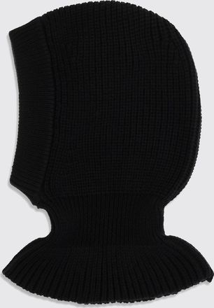 Christophe Lemaire Balaclava in pura lana merino a costine per un look casual