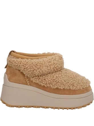 Ash Olympia laarzen met plateauzool - Beige