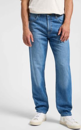 Lee Relax-fit-Jeans LEE Lee Jeans Oscar, Herren, Gr. 32, L&auml;nge 32, blau, Obermaterial: 80% Baumwolle CO. 20% Baumwolle CO recyc.., Jeans Relax-fit-Jeans