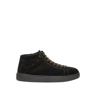 Santoni Sneakers alte stringate - - Shoes - Uomo - Marrone - 42 1/2 EU