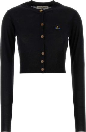Vivienne Westwood Zwart Wol Vest - Dames - Vesten - Zwart - M - Wol - Truien & Vesten