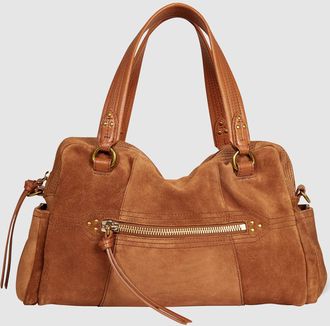 Jerome Dreyfuss Sac Lucky Bowling Cuir Caramel