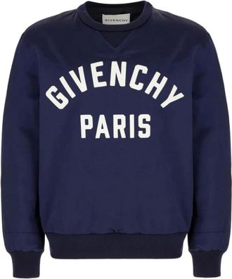 Givenchy Hombre, Sudaderas, Azul, Talla: S