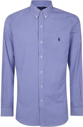 Polo Ralph Lauren Casual Shirts - Heren - Casual Overhemden - Blauw - 2XL - Overhemden
