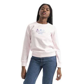 A.P.C. A.p.c., Dames, Sweatshirts & Hoodies, Roze, Maat: L Katoen