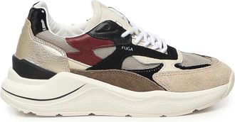 D.A.T.E. Beige Sneakers Fuga Dragon - Dames - Sneakers - Veelkleurig - 41 EU - Schoenen