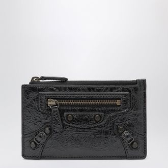 Balenciaga Black Le City cardholder with coin pocket