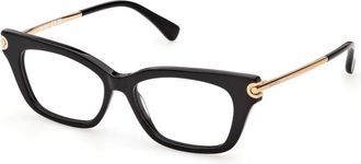 Max Mara Brillen - Dames - Brillen - Zwart - 52 MM - Accessoires