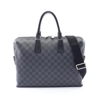 Louis Vuitton Damier Graphite Black Coated Canvas Briefcase (Pre-Owned)