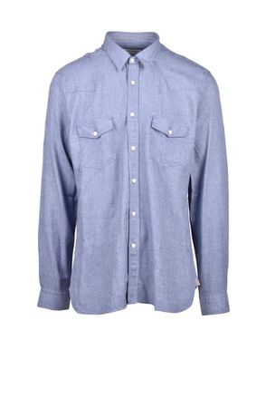 Tintoria Mattei Light Blue Modal/Merino Wool Shirt