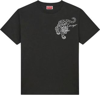 Kenzo T-shirt con ricamo - Nero