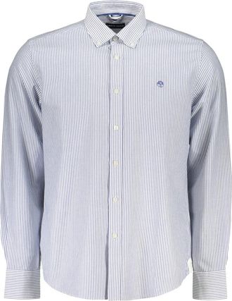 North Sails BD Lange Mouwen Shirt - Heren - Casual Overhemden - Blauw - M - Overhemden