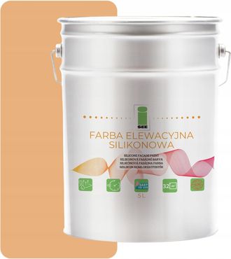 OEM Pintura De Fachada De Silicona Pastel 5l Permeable Al Vapor
