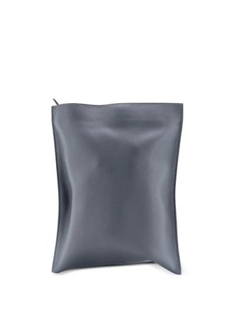 Herm&egrave;s Pochenplus Sling Wallet Leather crossbody bag - Grigio