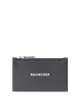 Balenciaga Leather purse and card holder