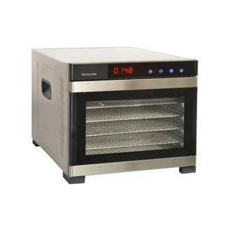 KitchenChef Deshidratador De Frutas Y Verduras 6 Bandejas De Acero Inoxidable - Secco6pro - Kitchen Chef